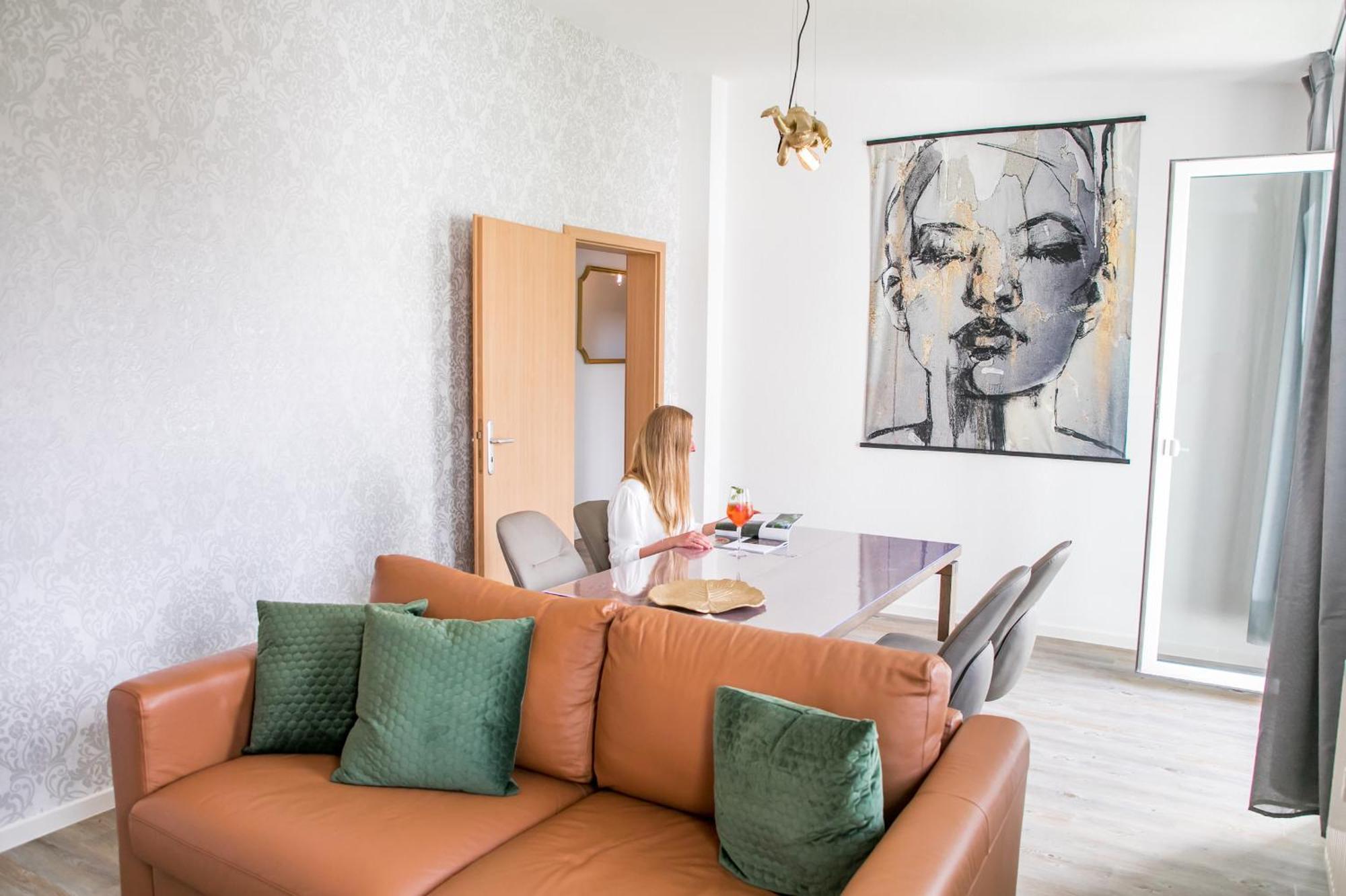 City Apartment "Hans Seat" Rostock Mit Rooftop-Terrasse Екстер'єр фото